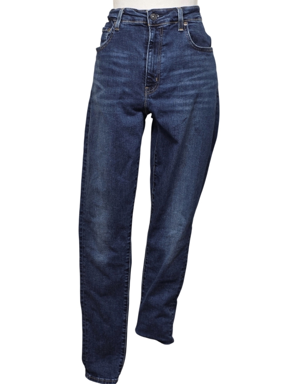 Levi's High-Rise Skinny Jeans in Dark Blue Wash